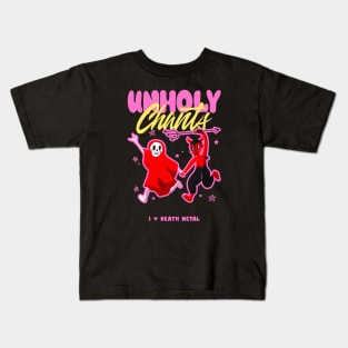 Unholy Chants I Love Death Metal Kids T-Shirt